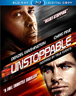 Unstoppable Blu-Ray Cover