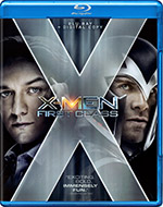 X-men First Class Blu-Ray Cover